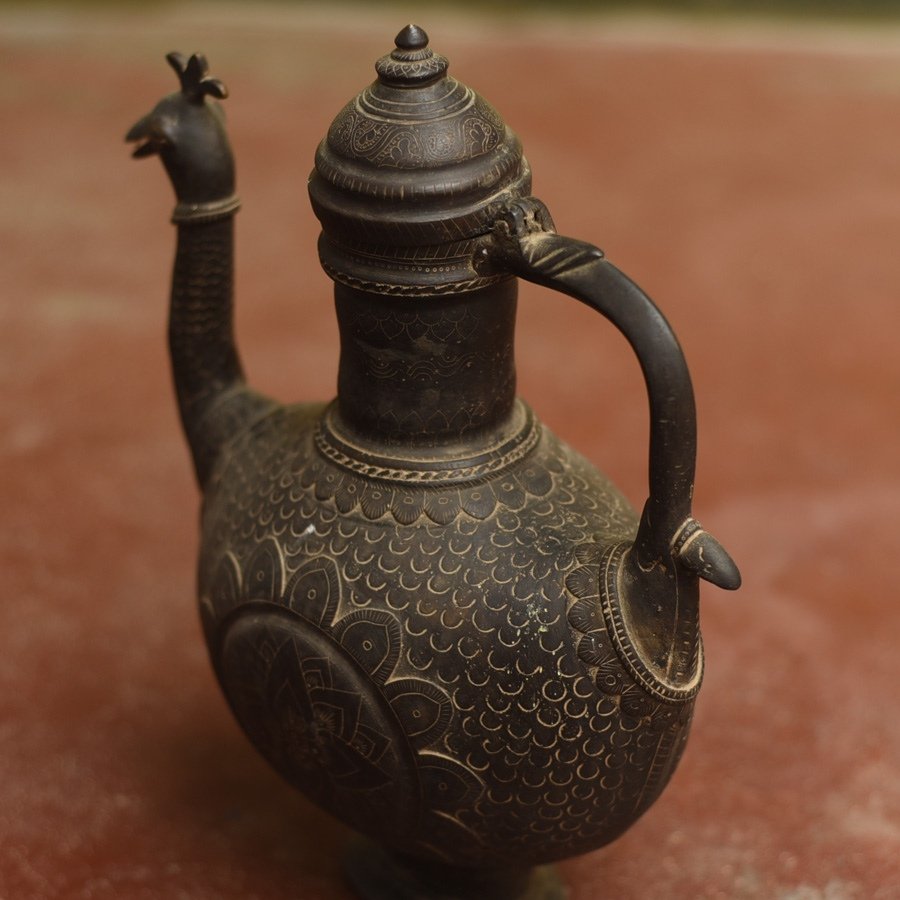 Antiquities from Khajuraho | Peacock Surahi